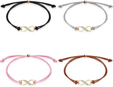 НАБОР РЕГУЛИРУЕМЫХ ЗНАКОВ БЕСКОНЕЧНОСТИ БРАСЛЕТОВ