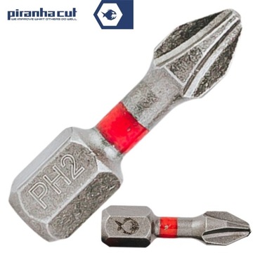 Бита ударная PiranhaCut PH2 25 мм