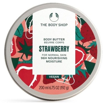 THE BODY SHOP Balsam Masło do ciała Truskawka STRAWBERRY BODY BUTTER 200 ml