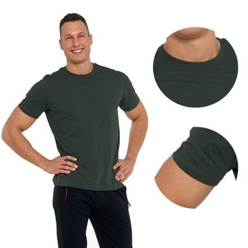 T-Shirt Koszulka Męska Bawełniana Krótki Rękaw TOP