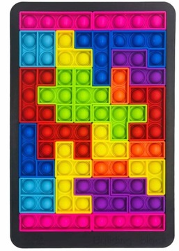 POP IT BLOCKS POPIT TETRIS головоломка с пузырьками