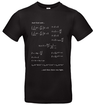Koszulka dla Matematyka Fizyka Naukowiec X02BM XXL
