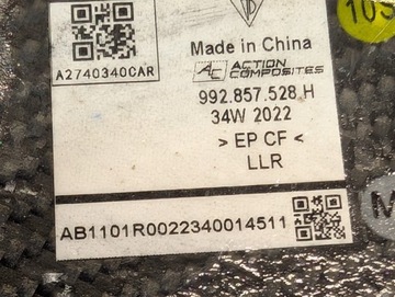 PORSCHE 911 CARBON ZRCÁTKO PRAVÉ 992857528H