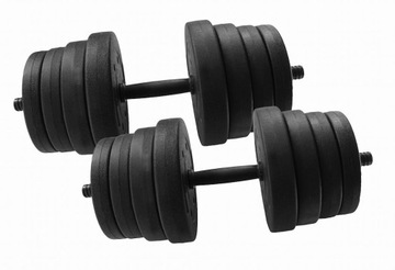 2 регулируемые композитные гантели по 15 кг AbarQs HC-30 P4