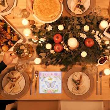 ПРИНТ ДЛЯ БЫТОВЫХ БУМАЖНЫХ САЛФЕТОК 100 ШТ.