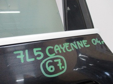 DVEŘE LEVÉ ZADNÍ PORSCHE CAYENNE 7L5 04R