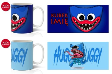 Белая кружка ВАШЕ ИМЯ HUGGY WUGGY с принтом.