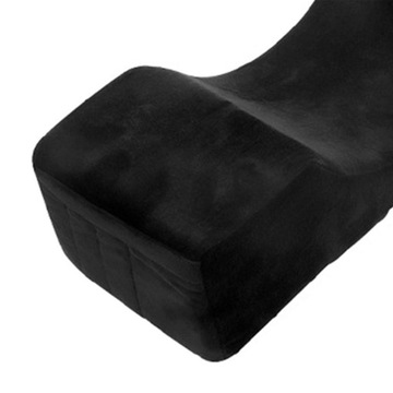 Poduszka do rzęs Miękkie artykuły kosmetyczne Piankowa poduszka pod szyję do domu Czarna