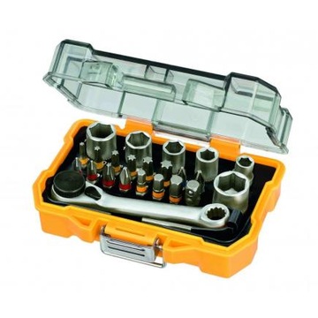 DT71516 DEWALT ZESTAW BITÓW I NASADEK Z GRZECHOTKĄ