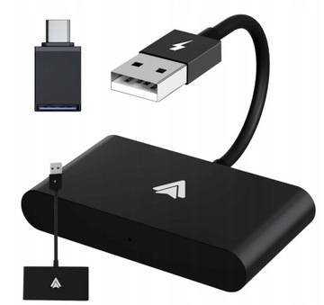 Беспроводной адаптер Carplay Android Auto Bluetooth WiFi 5 ГГц USB-C