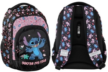 Plecak szkolny wielokomorowy Lilo i Stitch klasa 1-3 Paso