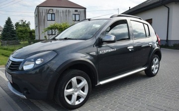 Dacia Sandero I Hatchback 5d 1.6 MPI 87KM 2010 Dacia Sandero Stepway 1.6B Klima 2 Kpl Kol Hak Sprowadzony Oplacony, zdjęcie 3
