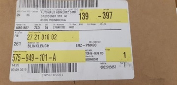 SEAT ATECA SMĚROVKA ZRCÁTKO LED LEVÝ