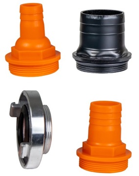 POMPA DO WYPOMPOWYWANIA WODY BRUDNEJ CZYSTEJ SZAMBA PŁYWAK + 4 ZŁĄCZKI