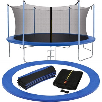 OSŁONA SPRĘŻYN + SIATKA WEWNĘTRZNA 244-252cm 8FT AKCESORIA DO TRAMPOLINY