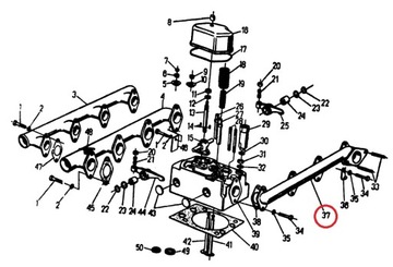 ВЫПУСКНОЙ ПАТРУБОК URSUS C-360 + ПРОКЛАДКИ + КОЛЕНО
