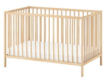 IKEA SNIGLAR Łóżko dziecięce, buk 60x120 cm