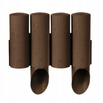 Садовый бордюр Garden Palisade Strong Fence Cellfast 230x15см коричневый