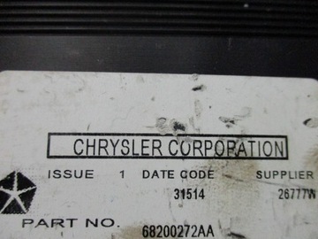 Модуль усилителя Jeep Grand Cherokee 05091999AA