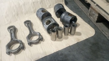 Tłoki korbowody MAN TGL TGM D0834 D0836 Komplet