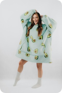 СВИТШОТ-ОДЕЯЛО Comfy Moment Blanket толстовка Avocado Oversize 2в1 Подарок