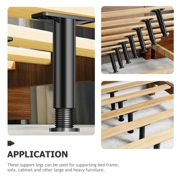 ОПОРА ДЛЯ КРОВАТИ ОПОРНЫЕ НОЖКИ ДЛЯ КРОВАТИ КОРОЛЕВСКОГО РАЗМЕРА 4 ШТ.