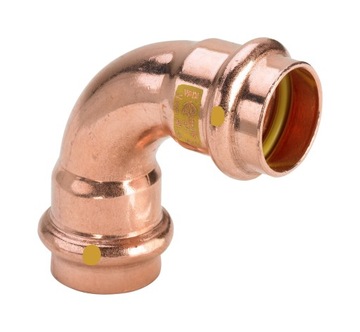 Kolano zaciskowe 22mm Gaz
