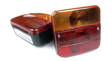 КОМПЛЕКТ ЗАДНИХ ФОНАРОВ ДЛЯ СЕЛЬСКОХОЗЯЙСТВЕННЫХ ПРИЦЕПОВ ФОНАРЬ 7-КОНТАКТНЫЙ РАЗЪЕМ