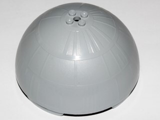 LEGO StarWars 98115 Półkula cylindra j, szary 9676