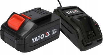 СТРОИТЕЛЬНАЯ РАДИО YATO С АККУМУЛЯТОРОМ И СЕТЬЮ +4 Ач