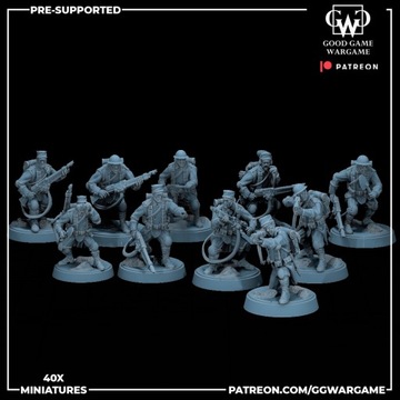 Foreign Legion Team #3 10szt - Minifaktura