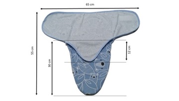 РЕГУЛИРУЕМЫЙ детский слинг COCOON на липучке