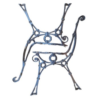 NOGI DO ŁAWKI OGRODOWEJ ALUMINIOWE MOCNE NOGA 2szt