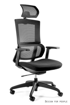 Ergonomiczny fotel Elegance wsparcie lędźwi biuro