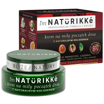 NATURIKKE Дневной крем с натуральным коллагеном.