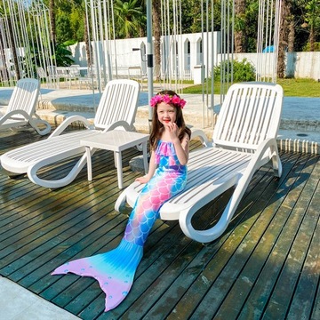 ZESTAW KĄPIELOWY SYRENKA STRÓJ SYRENI OGON 130