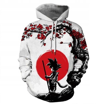 BLUZA DRAGON BALL SUPER 100 WZORÓW WYPRZEDAŻ