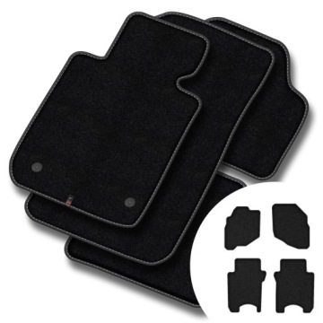 Velurové koberce Premium pro Honda Jazz II 2002-2008