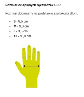 CEP COLD WEATHER Спортивные зимние перчатки L