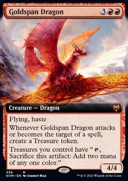 Goldspan Dragon Kaldheim: Extras B02