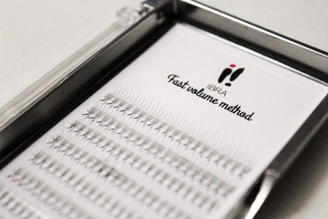 Rzęsy fast volume method 3D 0,07 C 10MM Ibra