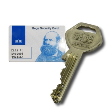 Dorobienie Klucza - dormakaba AP3000 (GEGE)