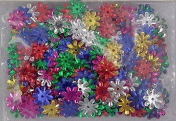 РАЗНОЦВЕТНЫЕ КОНФЕТТИ С БАЙЕТКАМИ ДЕКОРАТИВНЫЕ ИЗДЕЛИЯ