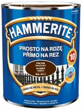 HAMMERITE POŁYSK BRĄZOWY 0,7 L