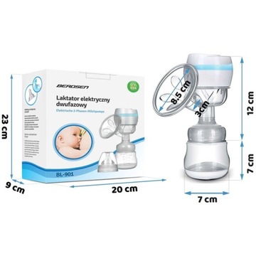 Молокоотсос Berdsen BL-901 двухфазный электрический