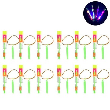 12шт удивительный светодиодный светильник со стрелкой в ​​полете на вертолете