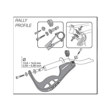 Рукоятки RALLY PROFILE QUAD