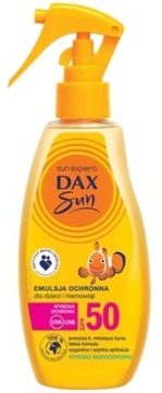 DAX SUN SPRAY DO OPALANIA SPF 50 DLA DZIECI I NIEMOWLĄT 200 ML