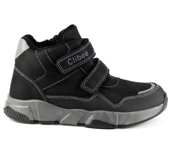 ОБУВЬ ДЛЯ МАЛЬЧИКОВ, Утепленная, Светоотражающая, на липучке 32