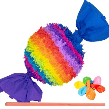 PINIATA XXL - CUKIEREK 100CM OBWÓD + DODATKI